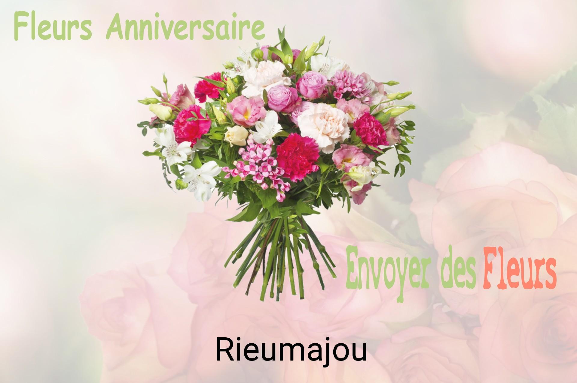 Bouquet de fleurs d’anniversaire livré à Rieumajou