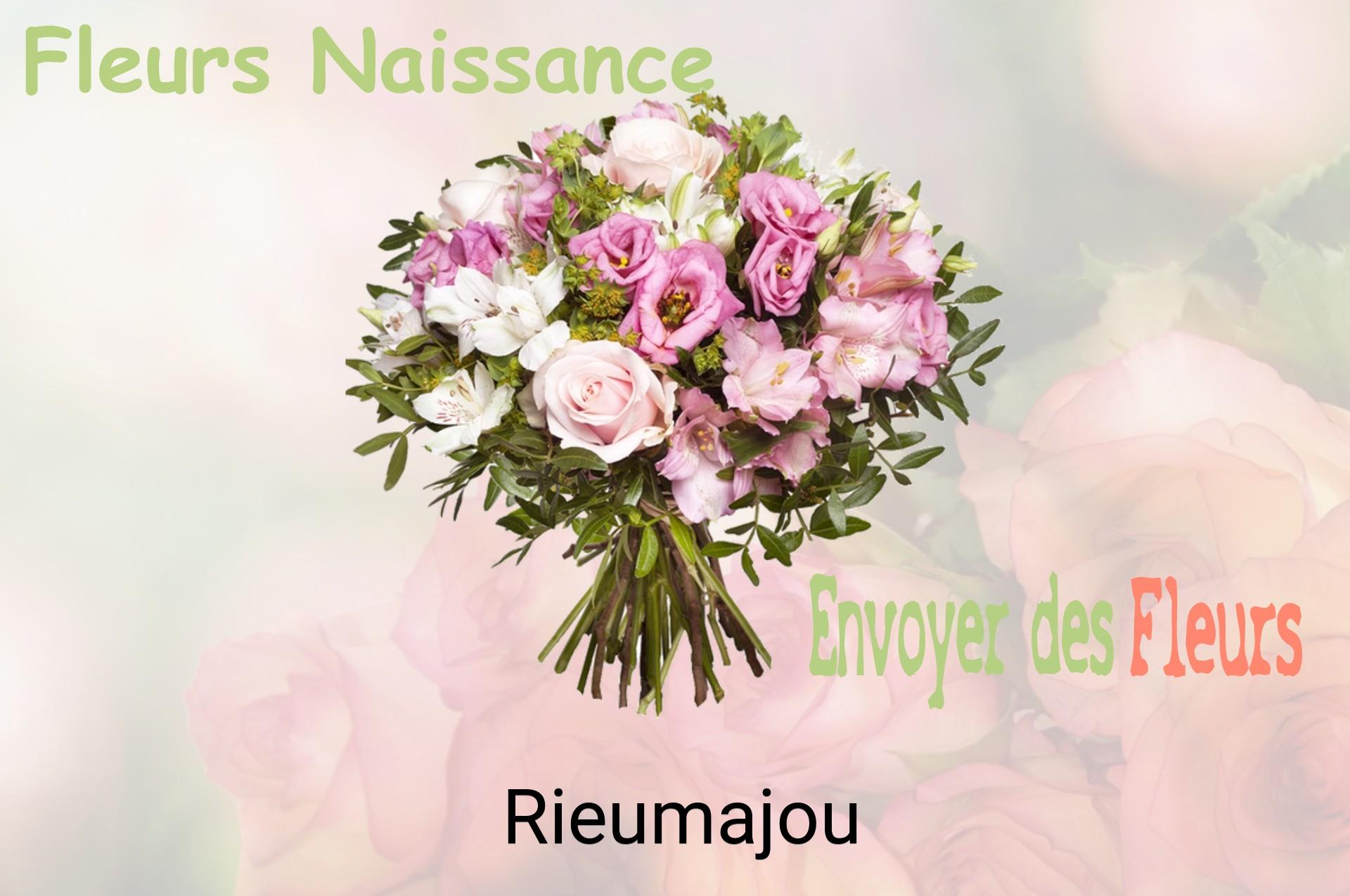 Bouquet de fleurs de naissance livré à Rieumajou