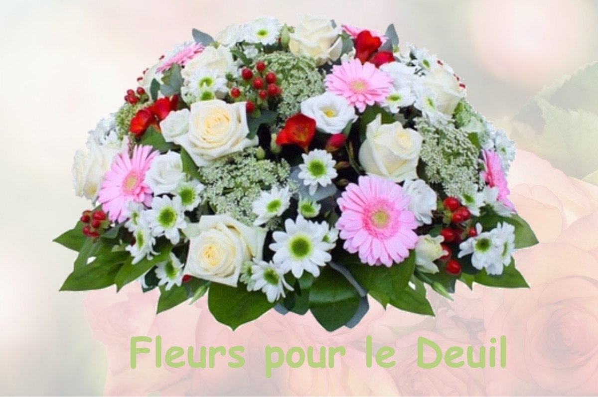 fleurs deuil RIEUMAJOU